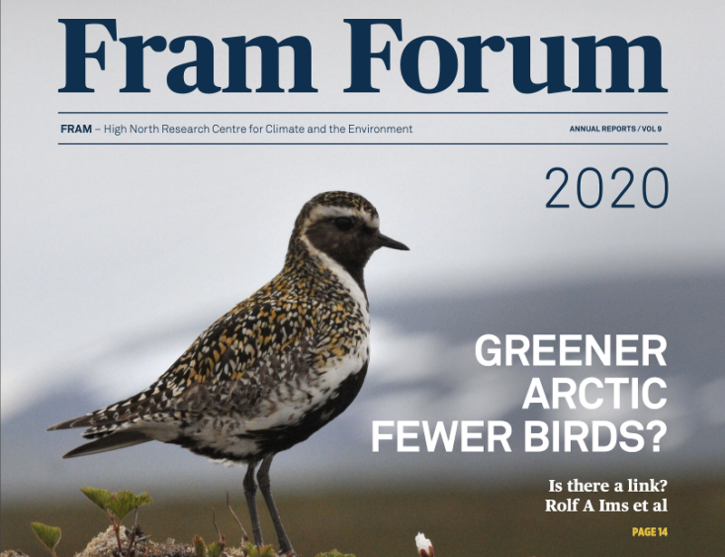 Ny utgave av Fram Forum er ute nå, blant annet med intervju med UiT-professor Rolf Anker Ims. 
